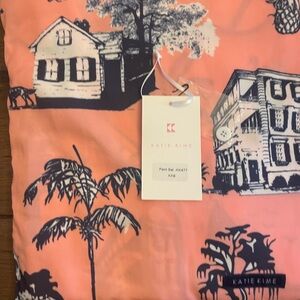 Katie Kime Charleston Toile PJ Pant Set